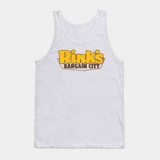 Rink's Bargain City Retro Defunct Cincinnati Discount Store Tank Top